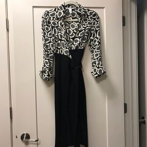 DVF wrap dress